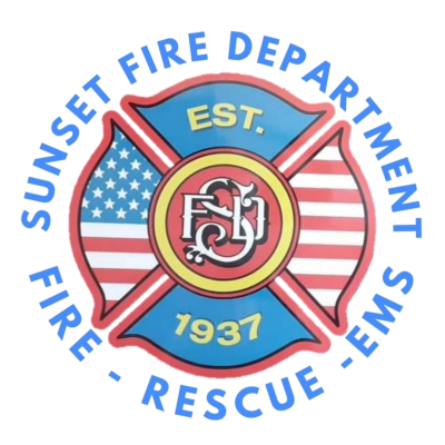 Sunset Fire Department Logo